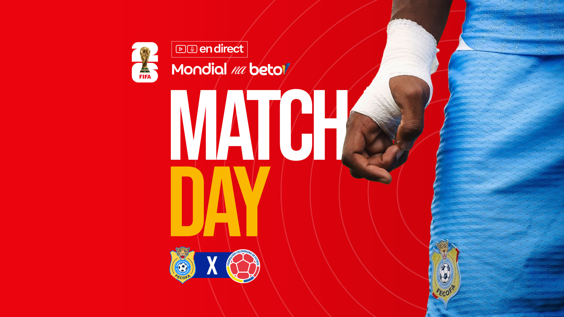 Colombie – RD Congo : suivez en direct le 2e match des Léopards au Mondial 2026
