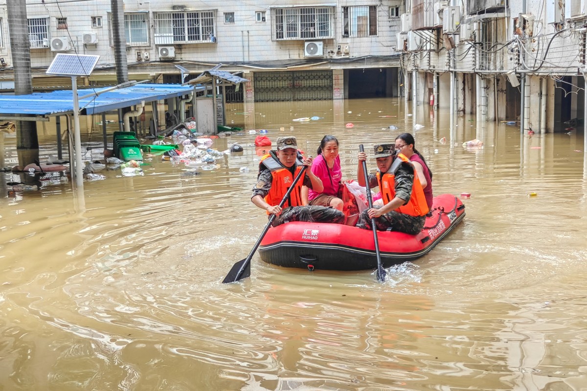 Inondations du Guangxi : 6 morts, 130 000 évacués après le typhon Maysak