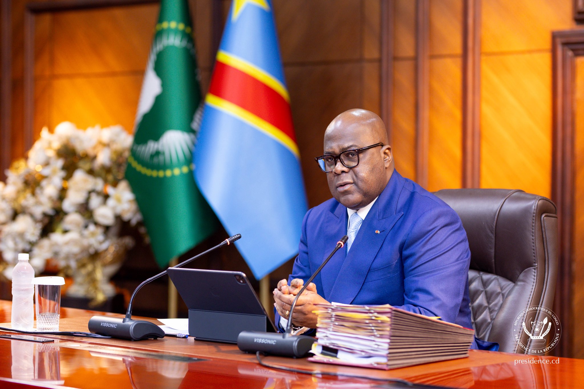 Tshisekedi interdit les militaires sur sites miniers en RDC