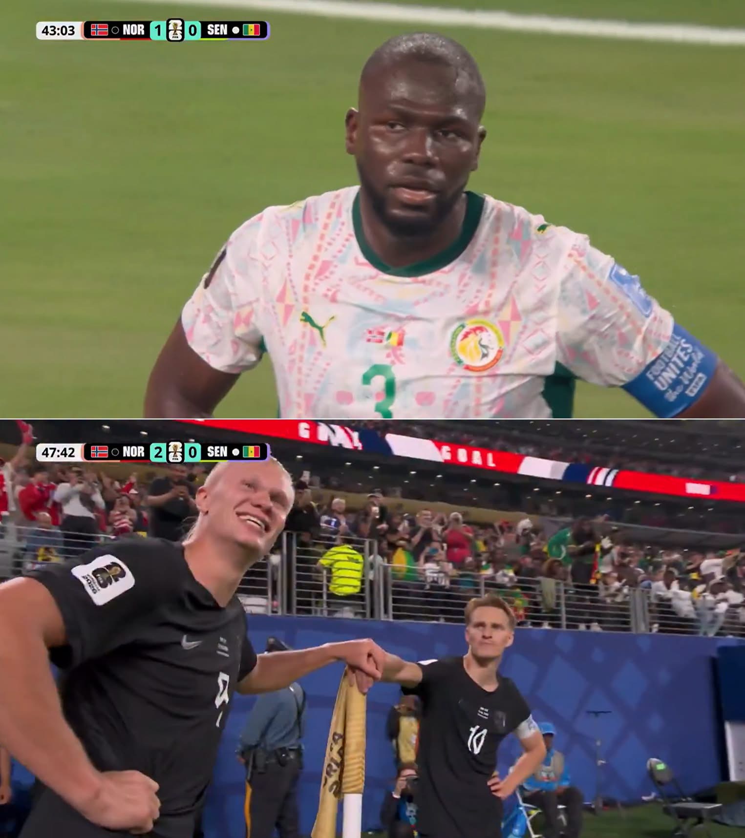 Mondial 2026 : le Sénégal dos au mur, Haaland s’offre un doublé et la Norvège file en 16es de finale
