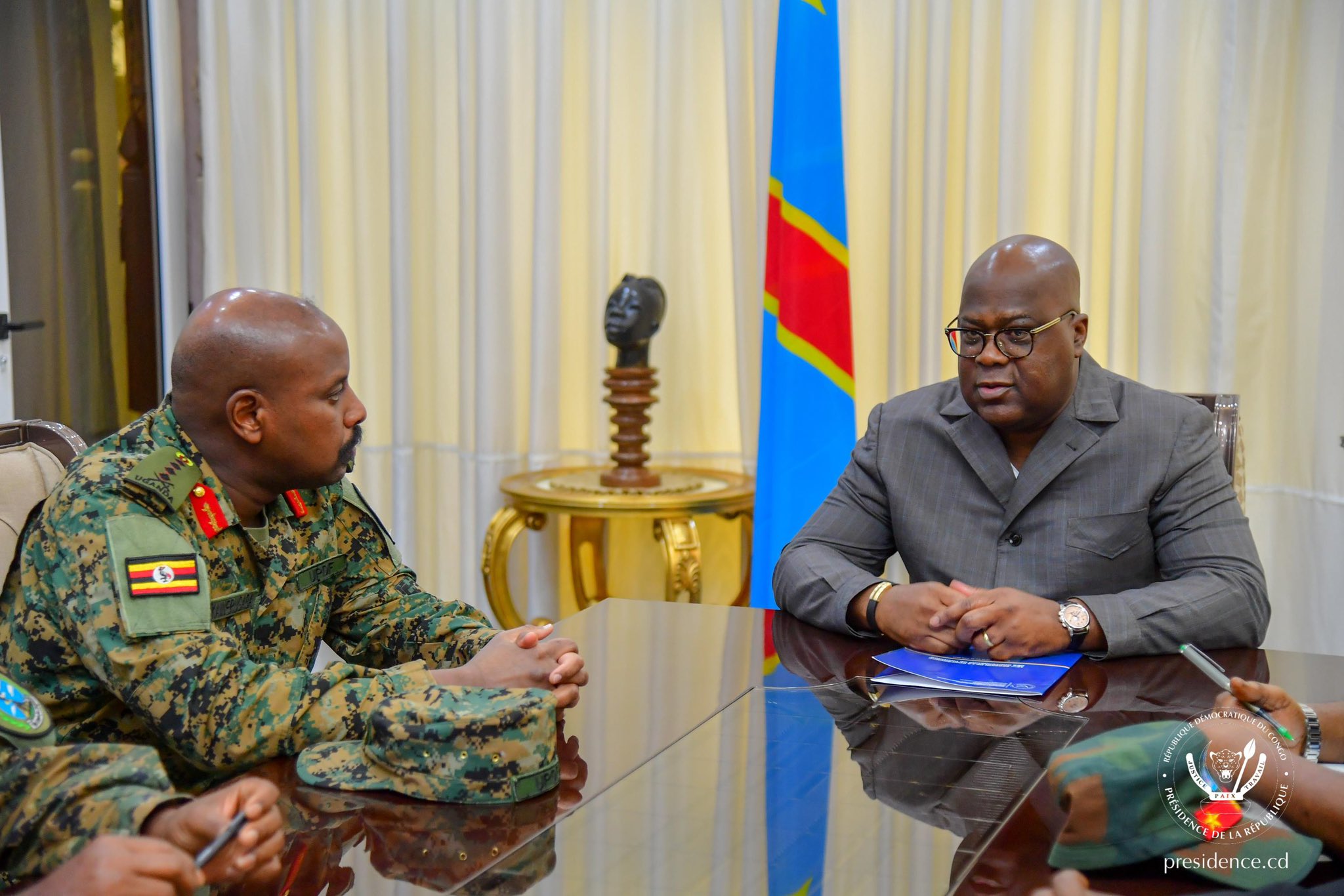 Muhoozi Kainerugaba se réjouit du départ du gouverneur de l'Ituri
