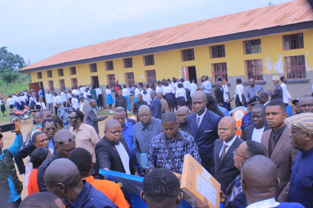 Nord-Ubangi : Jean-Bosco Kotongo lance les épreuves de l'Examen d'État 2026