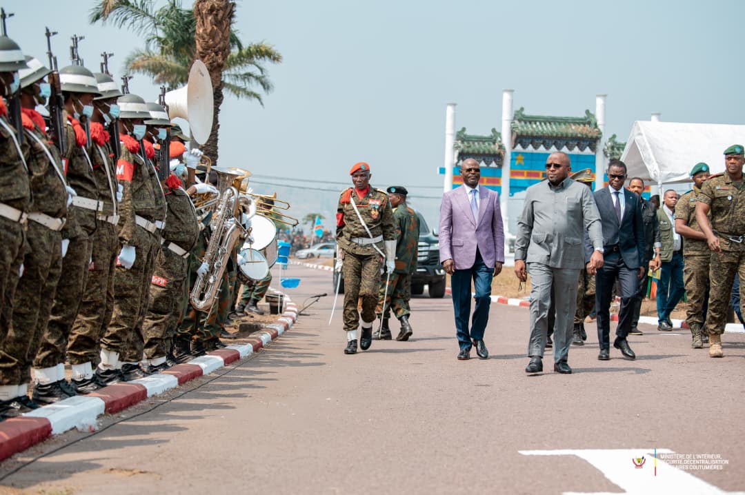 La RDC dans l'actualité : visite d'État, lancement de programme et inspection de la police