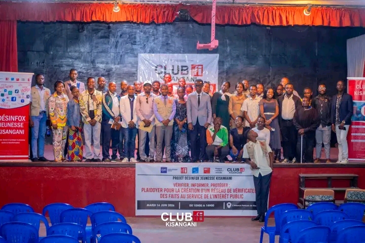 TSHOPO : Lutte contre la désinformation, le club RFI Kisangani met en place un réseau des vérificateurs des informations web.